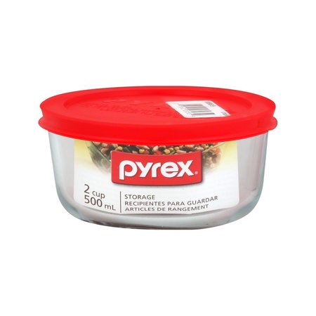 PYREX 2 cups Clear Food Storage Container 1069619